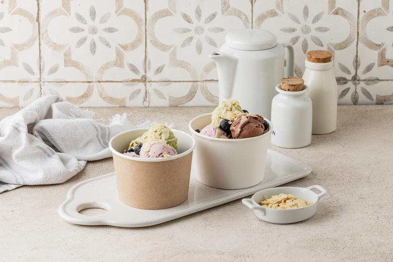 Новая упаковка для каш, супов и мороженного из белоснежного картона! Новая упаковка для каш, супов и мороженного из белоснежного картона!