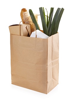 Фото товара: Упаковка ECO CarrBag TW 240*140*280 ( 300 шт./кор.)