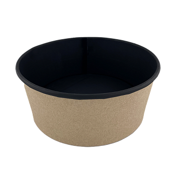 Фото товара: Круглый контейнер OSQ ROUND BOWL 750 BLACK WOOD (270 шт./кор.)