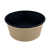 Фото товара: Круглый контейнер OSQ ROUND BOWL 750 BLACK WOOD (270 шт./кор.)