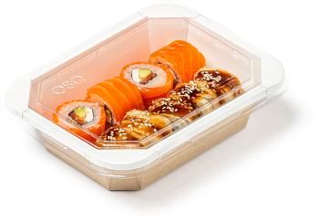 Фото товара: Крышка RPET плоская OSQ OCTOBOX 500 (560 шт./кор.)