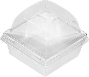 Фото товара: Упаковка Smart Pack 300 White с купольной крышкой (150 шт./кор.)