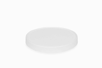Фото товара: Белая картонная крышка OSQ Round Bowl 300-500 White lid (450 шт./кор.)