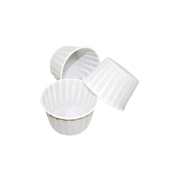 Фото товара: Форма бумажная ForGenika MUFFIN Белый 50*40 мм C (100 шт./уп., 3000 шт./кор.)