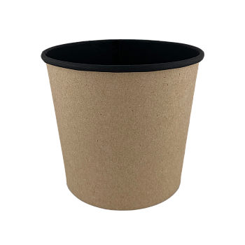 Фото товара: Круглый контейнер OSQ ROUND BOWL 400 BLACK WOOD (600 шт./кор.)